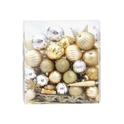 Jingle Jollys Occasions > Christmas > Outdoor Decorations & Lights Jingle Jollys 125pcs Christmas Tree Decorations Set Baubles Ornaments Party