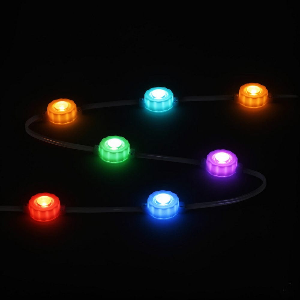 Jingle Jollys Occasions > Christmas > Outdoor Decorations & Lights Jingle Jollys 15M Christmas Lights Permanent String Eaves Light 36 LED Decoration