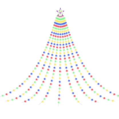 Jingle Jollys Occasions > Christmas > Outdoor Decorations & Lights Jingle Jollys 3.8M Christmas Lights Waterfall String Light 340 LED