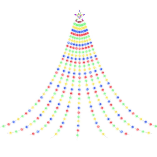 Jingle Jollys Occasions > Christmas > Outdoor Decorations & Lights Jingle Jollys 3.8M Christmas Lights Waterfall String Light 340 LED