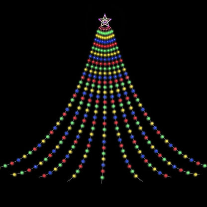 Jingle Jollys Occasions > Christmas > Outdoor Decorations & Lights Jingle Jollys 3.8M Christmas Lights Waterfall String Light 340 LED