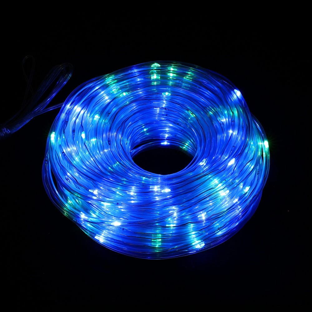 Jingle Jollys Occasions > Christmas > Outdoor Decorations & Lights Jingle Jollys 30M Christmas Lights String Rope Light Decoration 300 LED Colorful