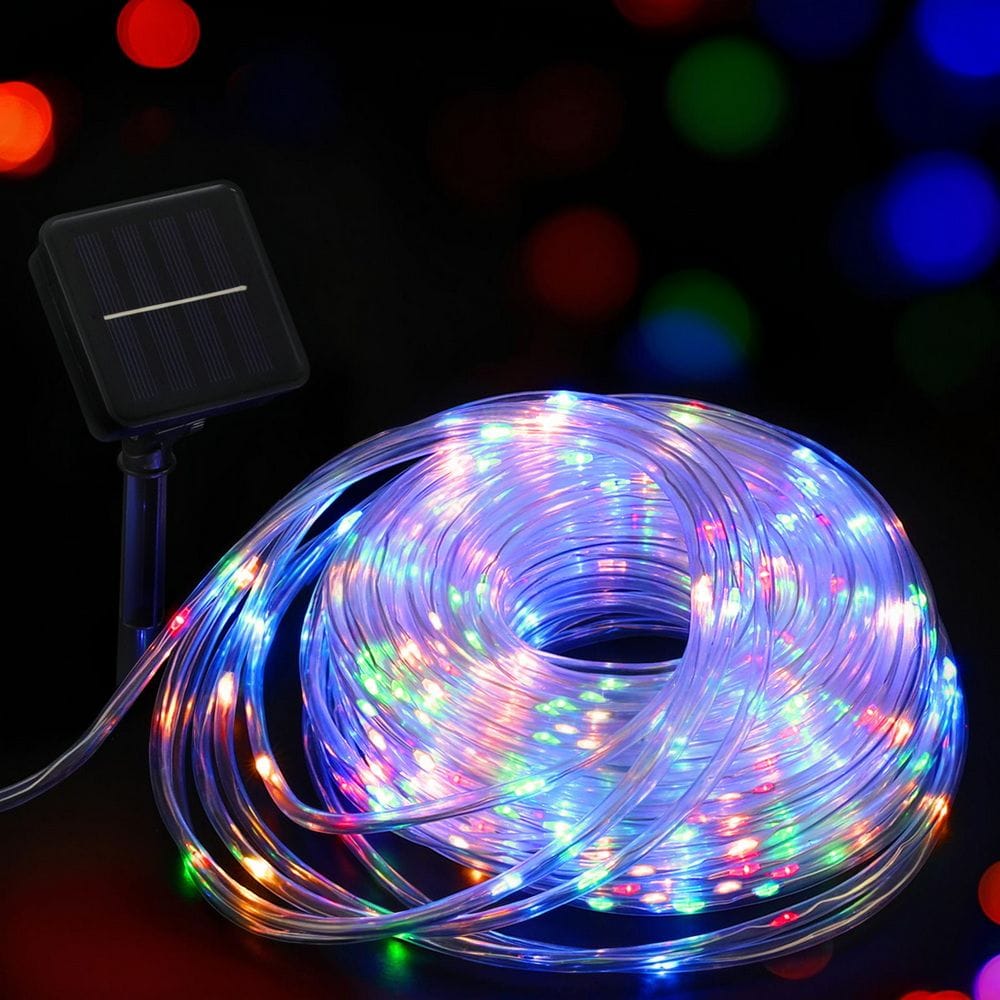 Jingle Jollys Occasions > Christmas > Outdoor Decorations & Lights Jingle Jollys 30M Christmas Lights String Rope Light Decoration 300 LED Colorful