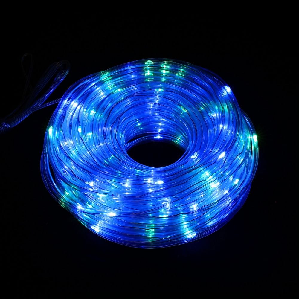 Jingle Jollys Occasions > Christmas > Outdoor Decorations & Lights Jingle Jollys 30M Christmas Lights String Rope Light Decoration 300 LED Colorful