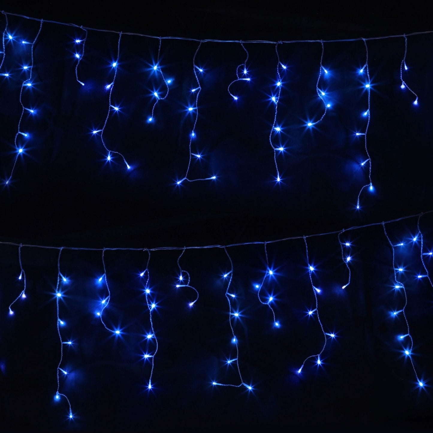 Jingle Jollys Occasions > Christmas > Outdoor Decorations & Lights Jingle Jollys 32M Christmas Lights Solar Icicle String Lights 960 LED Blue