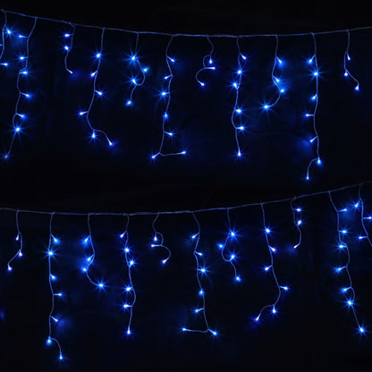 Jingle Jollys Occasions > Christmas > Outdoor Decorations & Lights Jingle Jollys 32M Christmas Lights Solar Icicle String Lights 960 LED Blue