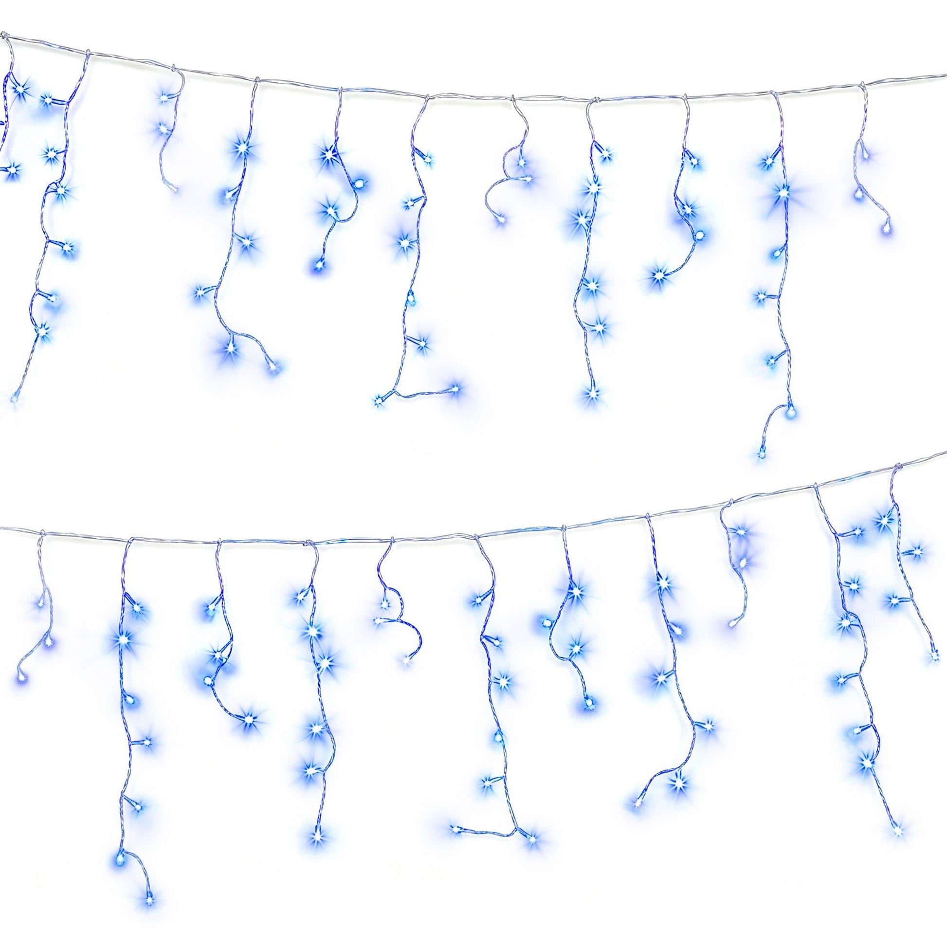 Jingle Jollys Occasions > Christmas > Outdoor Decorations & Lights Jingle Jollys 32M Christmas Lights Solar Icicle String Lights 960 LED Blue