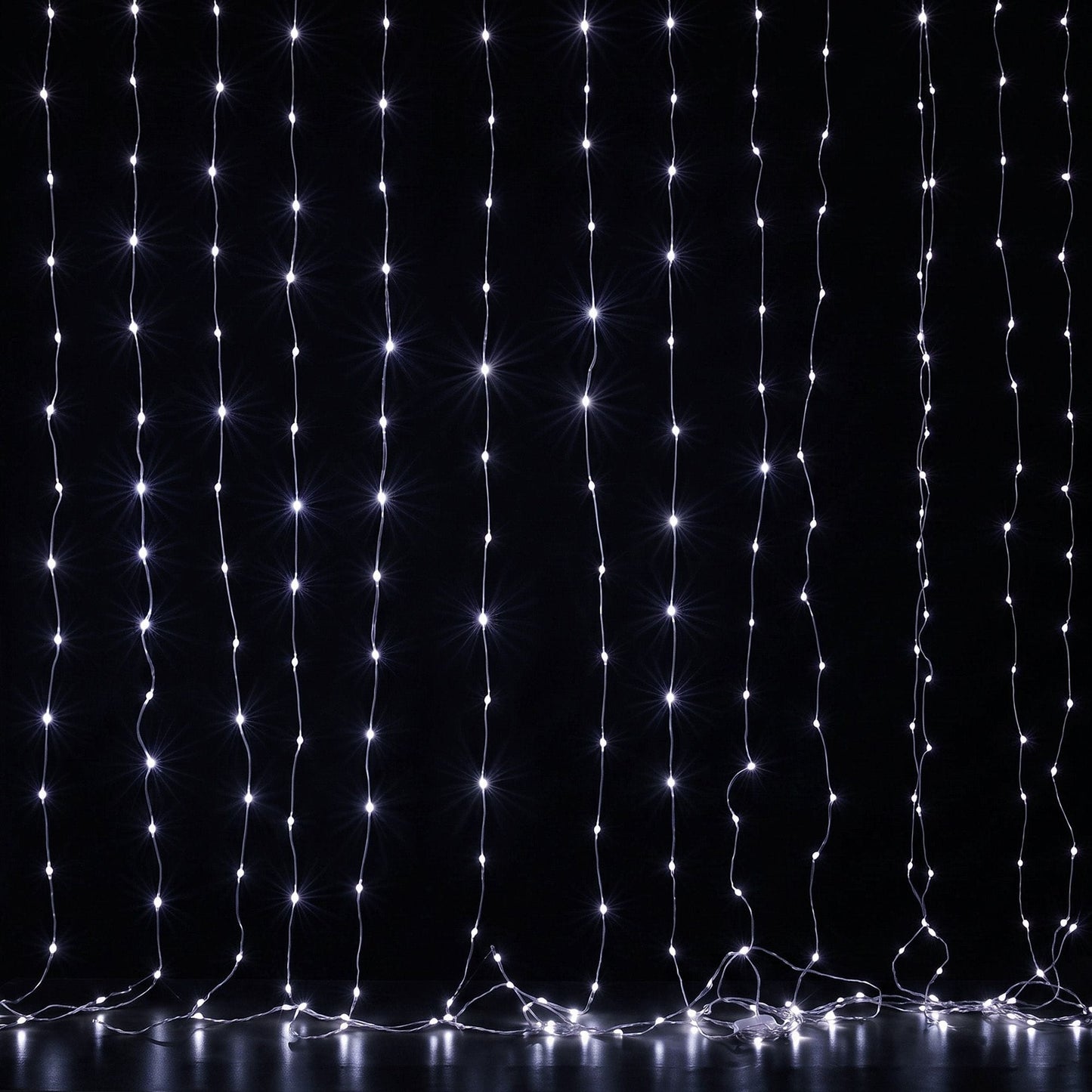 Jingle Jollys Occasions > Christmas > Outdoor Decorations & Lights Jingle Jollys 3X3M Christmas Lights Curtain String Light 300 LED Cool White