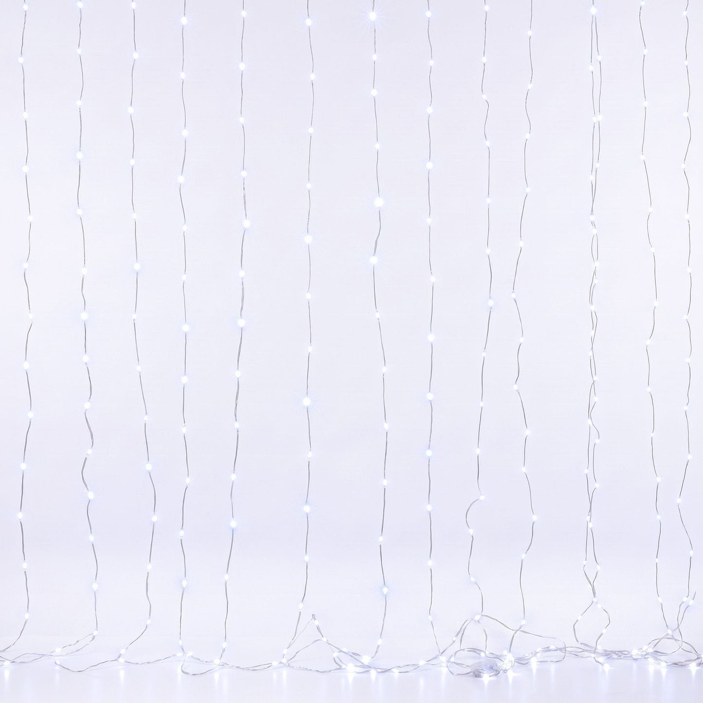 Jingle Jollys Occasions > Christmas > Outdoor Decorations & Lights Jingle Jollys 3X3M Christmas Lights Curtain String Light 300 LED Cool White