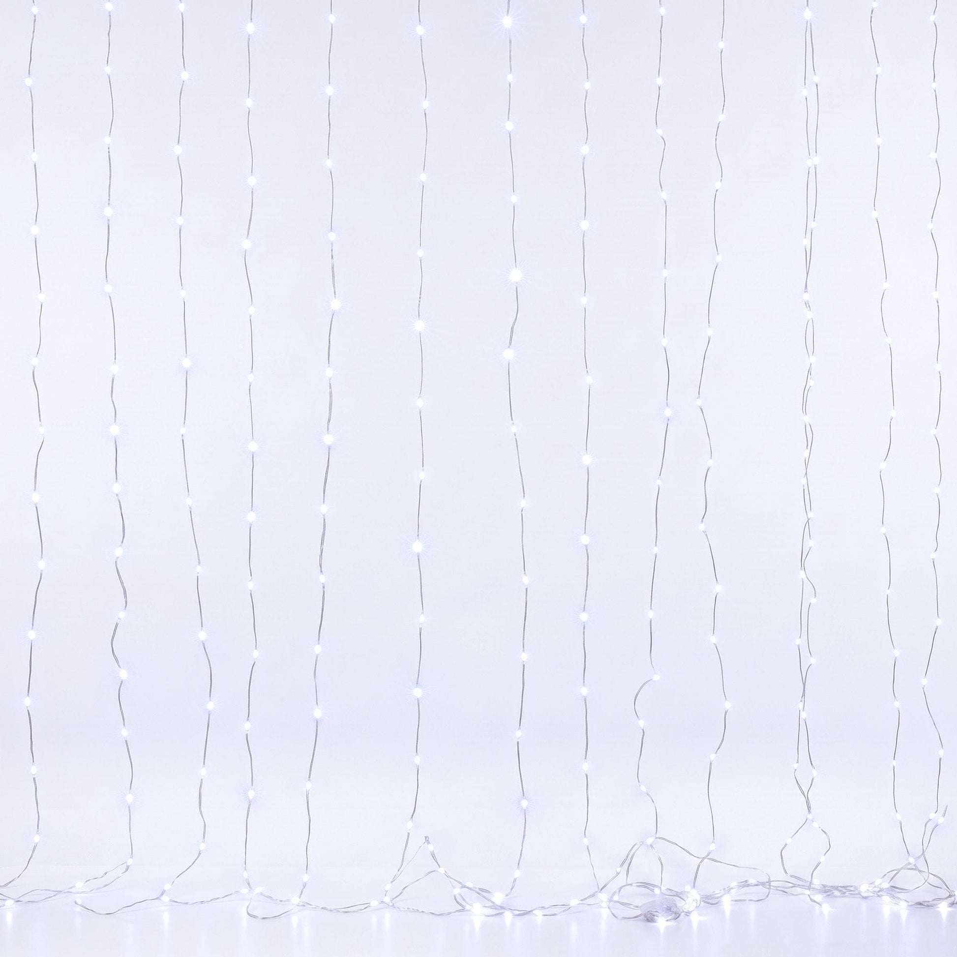 Jingle Jollys Occasions > Christmas > Outdoor Decorations & Lights Jingle Jollys 3X3M Christmas Lights Curtain String Light 300 LED Cool White