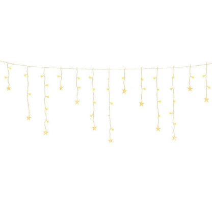 Jingle Jollys Occasions > Christmas > Outdoor Decorations & Lights Jingle Jollys 6M Christmas Icicle Lights String Light 160 LED Solar Powered Warm