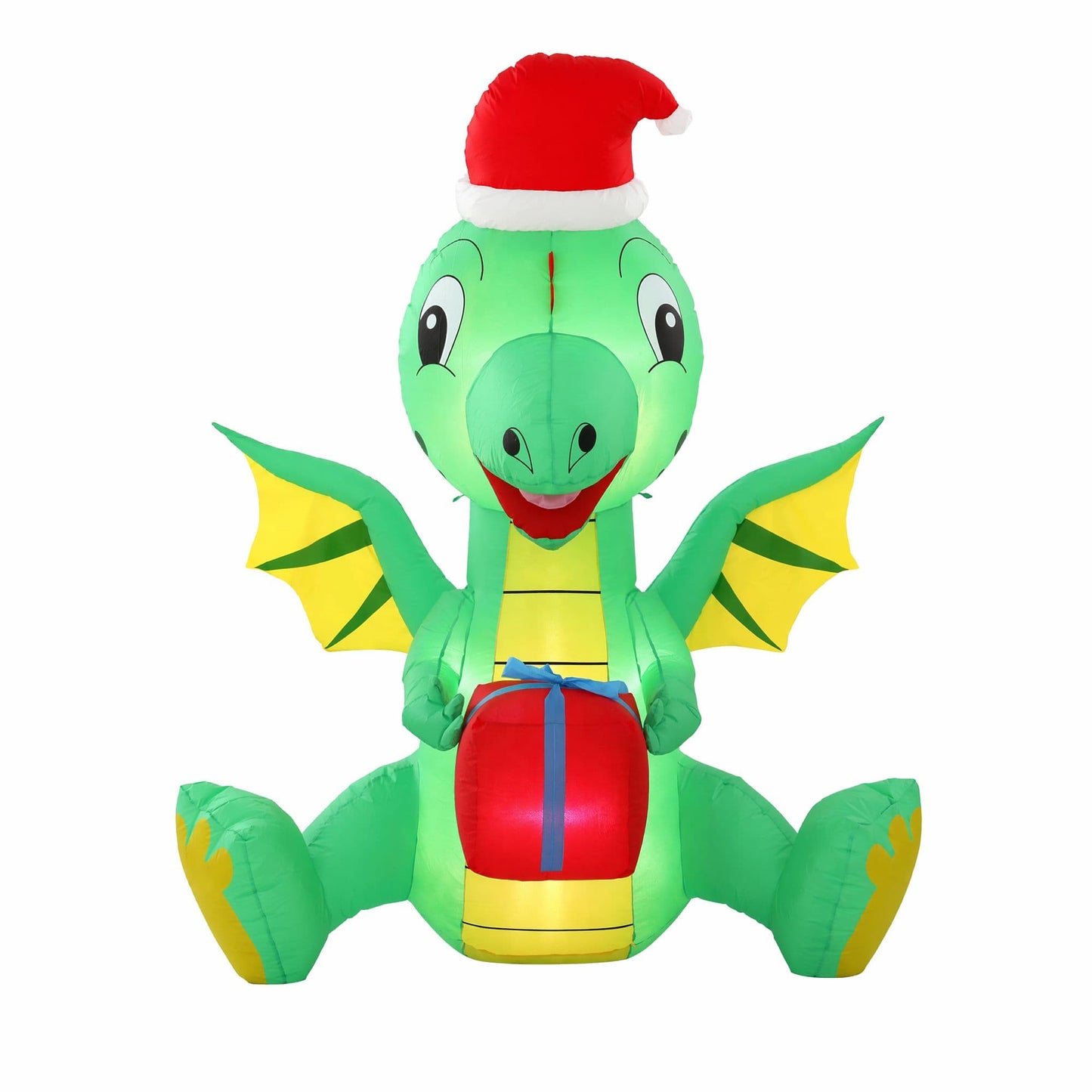 Jingle Jollys Occasions > Christmas > Outdoor Decorations & Lights Jingle Jollys Christmas Inflatable Dragon 1.8M Height LED Outdoor Decorations Illuminated