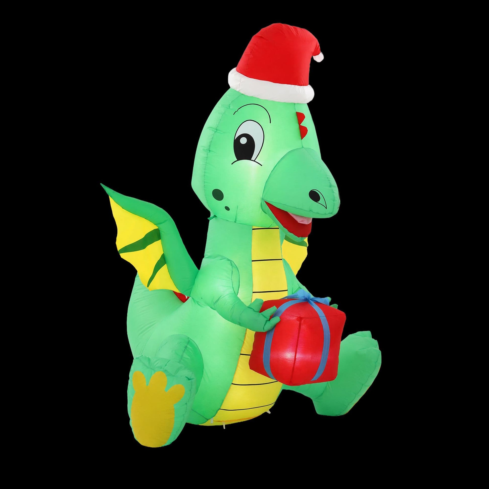 Jingle Jollys Occasions > Christmas > Outdoor Decorations & Lights Jingle Jollys Christmas Inflatable Dragon 1.8M Height LED Outdoor Decorations Illuminated