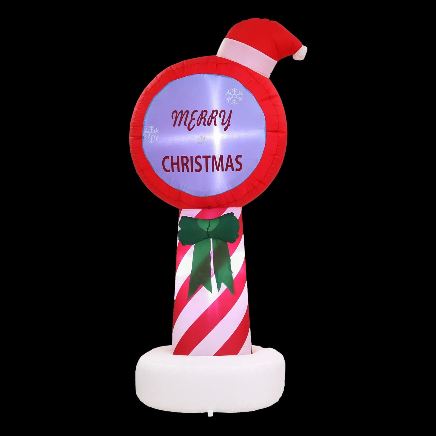 Jingle Jollys Occasions > Christmas > Outdoor Decorations & Lights Jingle Jollys Christmas Inflatable Pole 1.8M Height LED Outdoor Decorations Illuminated