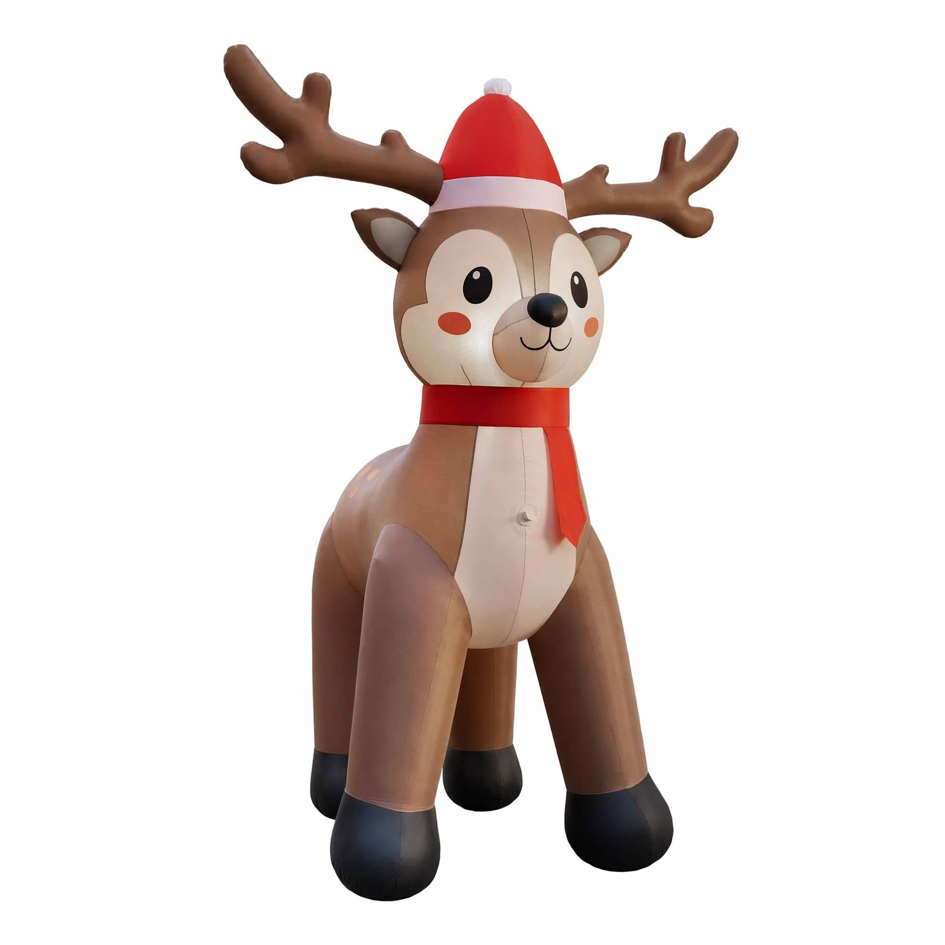 Jingle Jollys Occasions > Christmas > Outdoor Decorations & Lights Jingle Jollys Christmas Inflatable Reindeer 2.5M Illuminated Decorations