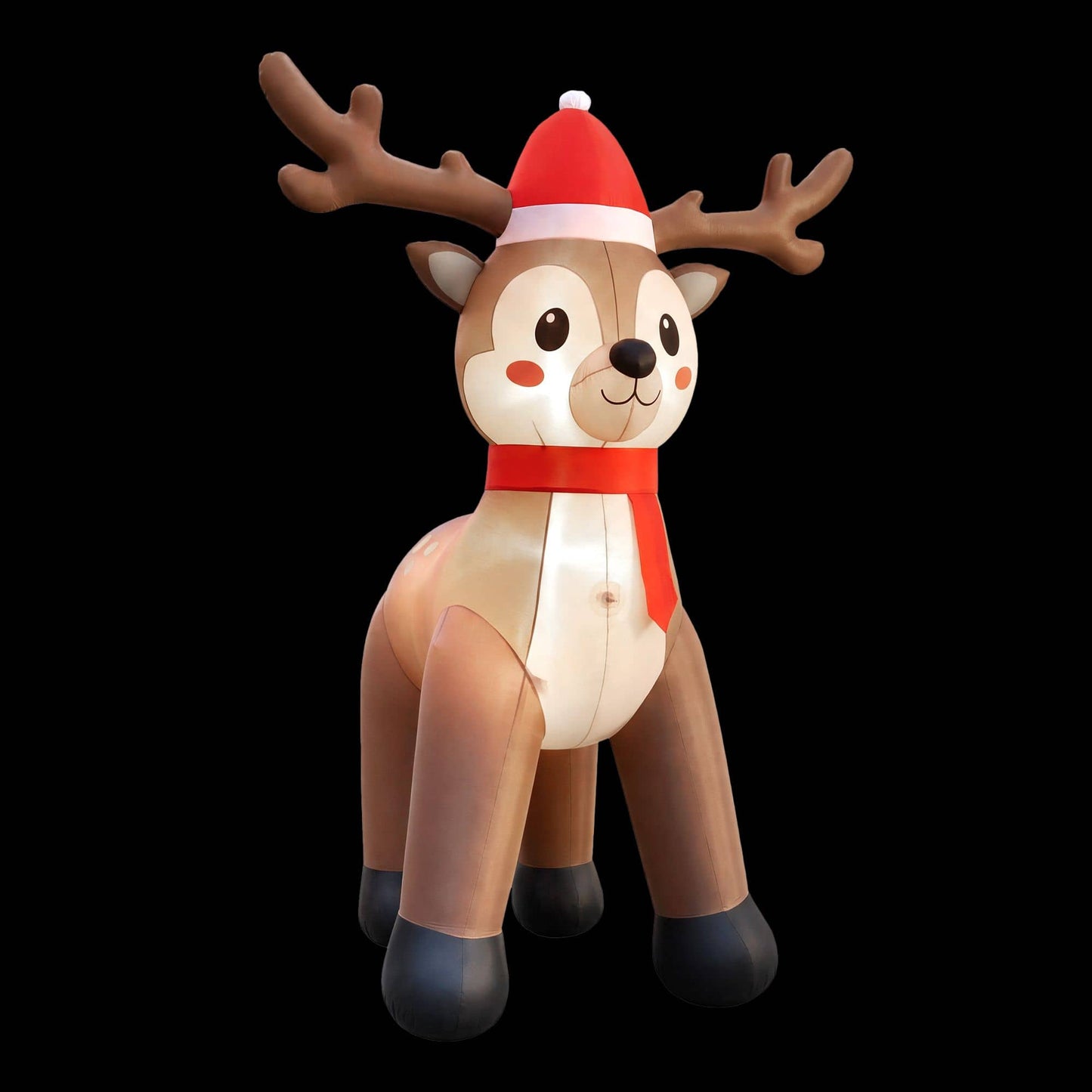 Jingle Jollys Occasions > Christmas > Outdoor Decorations & Lights Jingle Jollys Christmas Inflatable Reindeer 2.5M Illuminated Decorations