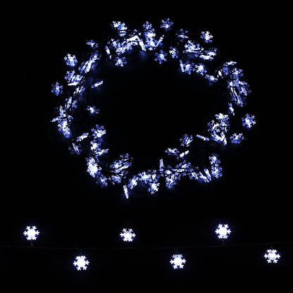 Jingle Jollys Occasions > Christmas > Outdoor Decorations & Lights Jingle Jollys Christmas Lights 100 LED 10M String Light Snow Decorations