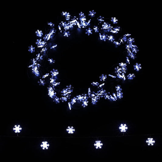 Jingle Jollys Occasions > Christmas > Outdoor Decorations & Lights Jingle Jollys Christmas Lights 100 LED 10M String Light Snow Decorations