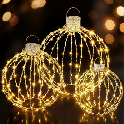 Jingle Jollys Occasions > Christmas > Outdoor Decorations & Lights Jingle Jollys Christmas Lights 320 LED Fairy Light 3pcs Ball Decorations Set