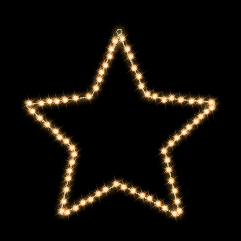 Jingle Jollys Occasions > Christmas > Outdoor Decorations & Lights Jingle Jollys Christmas Lights 50cm Star 70 LED Xmas Decorations