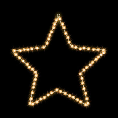 Jingle Jollys Occasions > Christmas > Outdoor Decorations & Lights Jingle Jollys Christmas Lights 50cm Star 70 LED Xmas Decorations