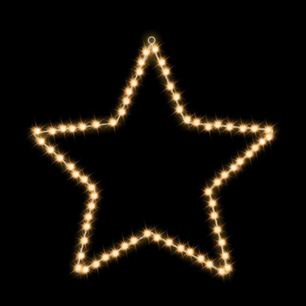 Jingle Jollys Occasions > Christmas > Outdoor Decorations & Lights Jingle Jollys Christmas Lights 50cm Star 70 LED Xmas Decorations