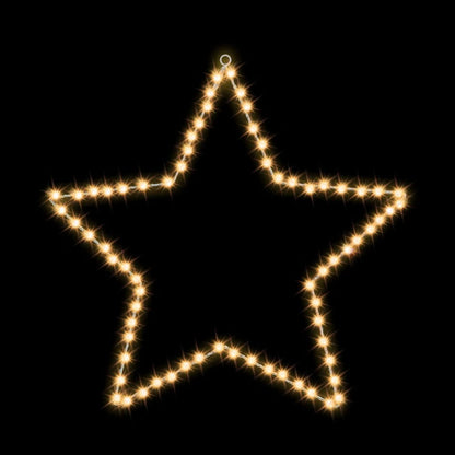 Jingle Jollys Occasions > Christmas > Outdoor Decorations & Lights Jingle Jollys Christmas Lights 50cm Star 70 LED Xmas Decorations