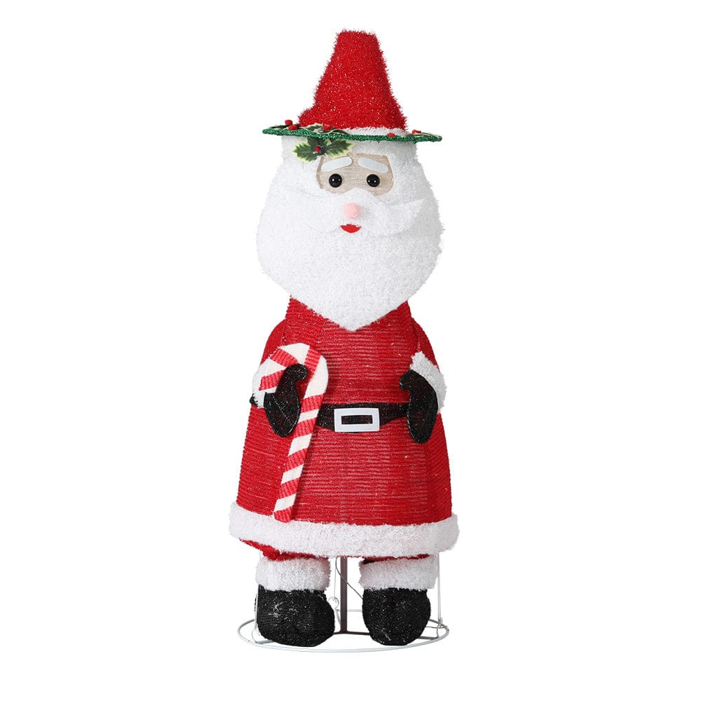 Jingle Jollys Occasions > Christmas > Outdoor Decorations & Lights Jingle Jollys Christmas Lights 96 LED 120cm Fairy Light Santa Decorations
