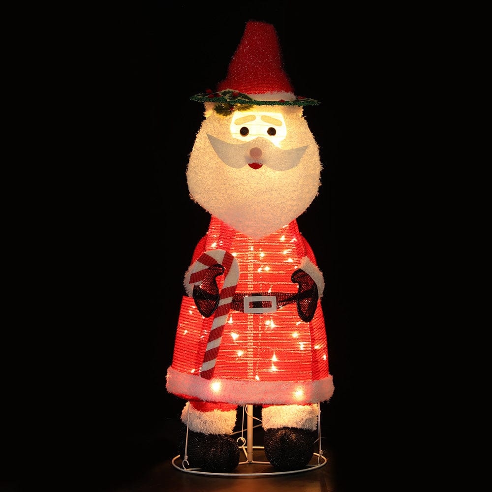 Jingle Jollys Occasions > Christmas > Outdoor Decorations & Lights Jingle Jollys Christmas Lights 96 LED 120cm Fairy Light Santa Decorations