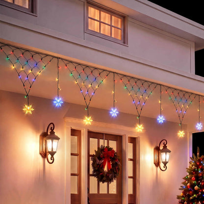 Jingle Jollys Occasions > Christmas > Outdoor Decorations & Lights Jingle Jollys Christmas Lights Solar Fairy Lights Christmas Decorations Multicolour 4m