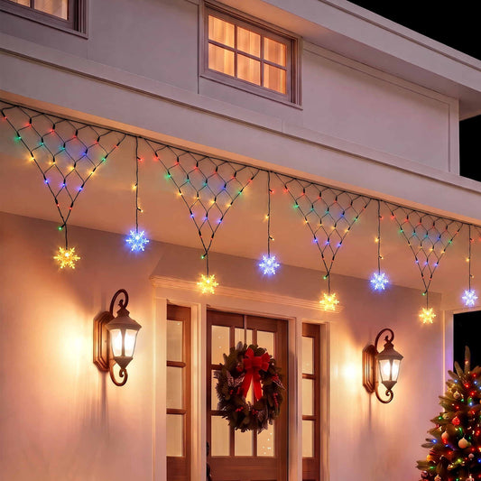 Jingle Jollys Occasions > Christmas > Outdoor Decorations & Lights Jingle Jollys Christmas Lights Solar Fairy Lights Christmas Decorations Multicolour 4m