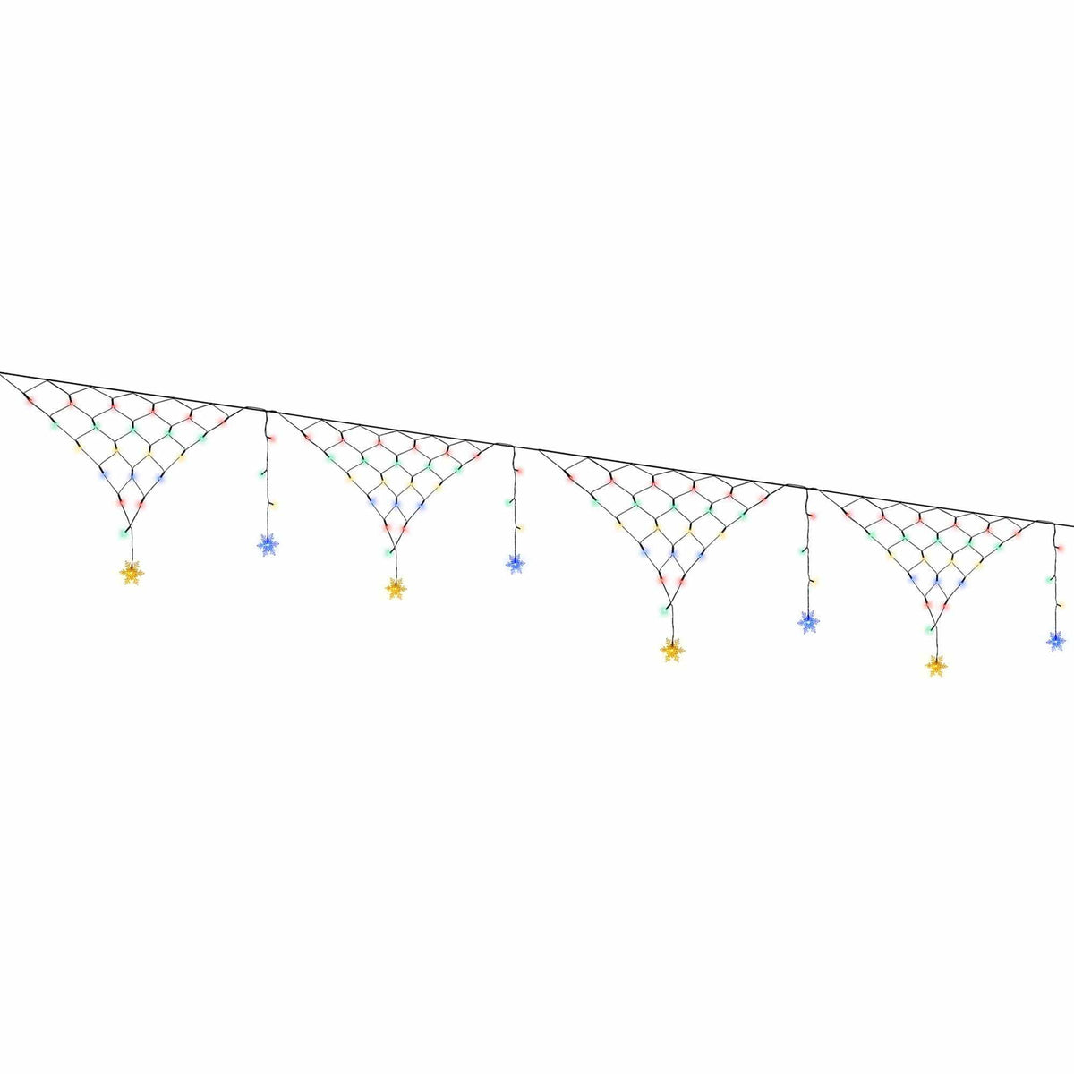Jingle Jollys Occasions > Christmas > Outdoor Decorations & Lights Jingle Jollys Christmas Lights Solar Fairy Lights Christmas Decorations Multicolour 4m