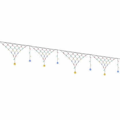Jingle Jollys Occasions > Christmas > Outdoor Decorations & Lights Jingle Jollys Christmas Lights Solar Fairy Lights Christmas Decorations Multicolour 4m