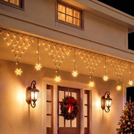 Jingle Jollys Occasions > Christmas > Outdoor Decorations & Lights Jingle Jollys Christmas Lights Solar Fairy Lights Warm White Christmas Decorations 4m