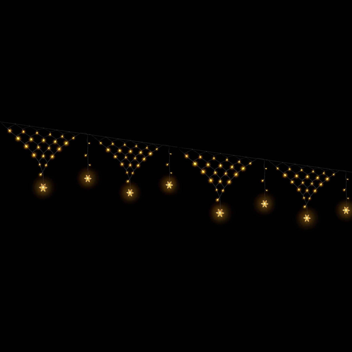 Jingle Jollys Occasions > Christmas > Outdoor Decorations & Lights Jingle Jollys Christmas Lights Solar Fairy Lights Warm White Christmas Decorations 4m