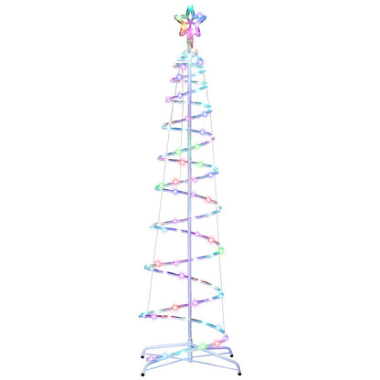 Jingle Jollys Occasions > Christmas > Outdoor Decorations & Lights Jingle Jollys Christmas Tree 1.8m 100 RGB LED Rope Lights Xmas Trees Decoration