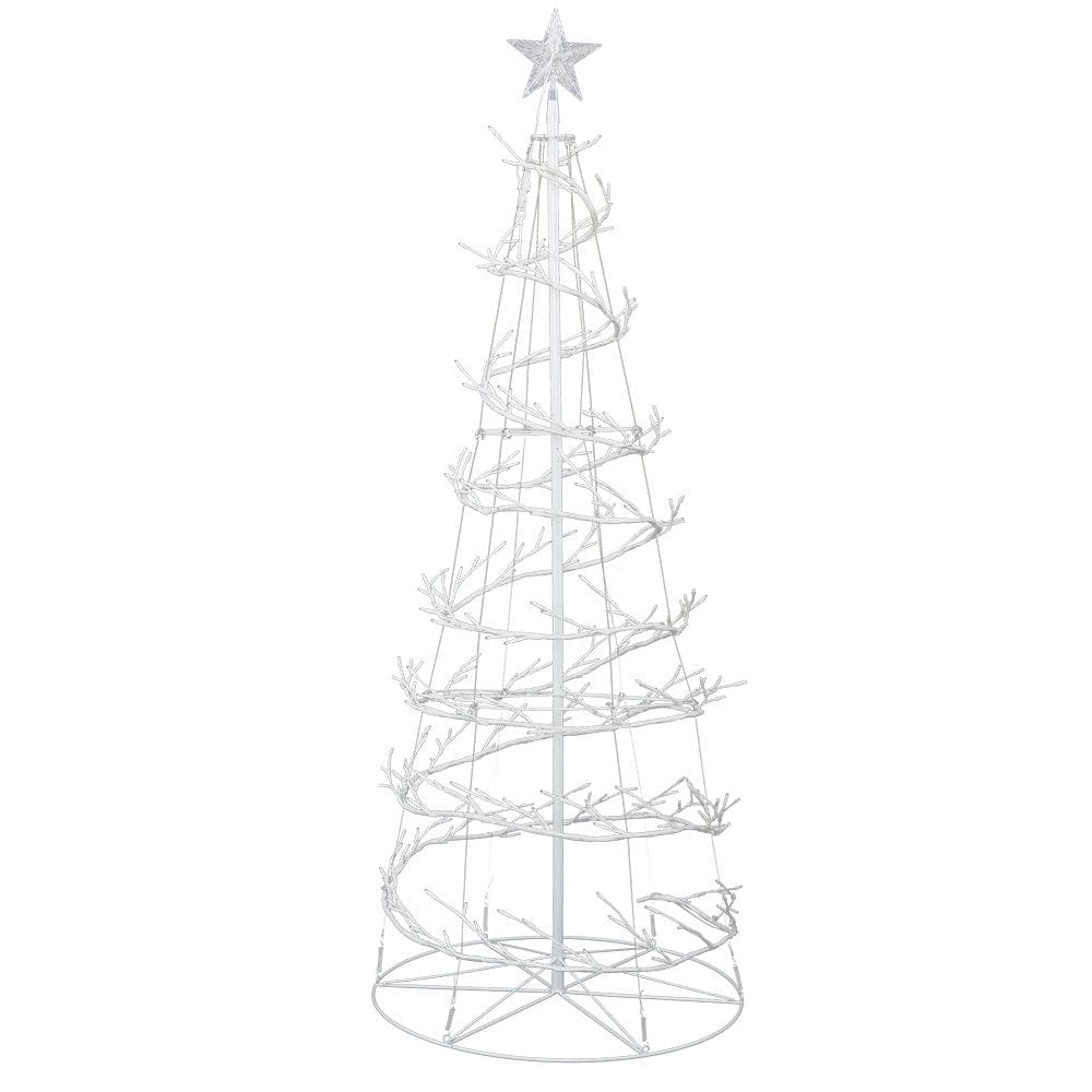 Jingle Jollys Occasions > Christmas > Outdoor Decorations & Lights Jingle Jollys Christmas Tree 1.8M 6FT LED Xmas Decoration Cold White Lights