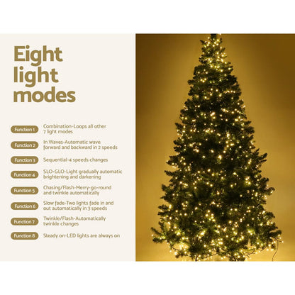 Jingle Jollys Occasions > Christmas > Outdoor Decorations & Lights Jingle Jollys Christmas Tree 1.8m Xmas Tree Decorations 874 LED 8 Light Mode