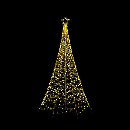 Jingle Jollys Occasions > Christmas > Outdoor Decorations & Lights Jingle Jollys Solar Christmas Tree 2.1m 320 LED Net Lights Xmas Trees Decoration