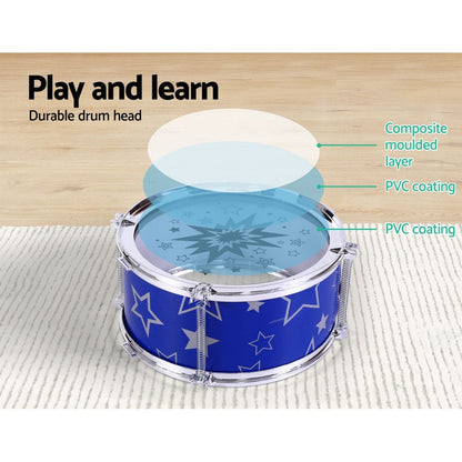 Keezi Audio & Video > Musical Instrument & Accessories > Drums Keezi 11 Piece Kids Drum Set