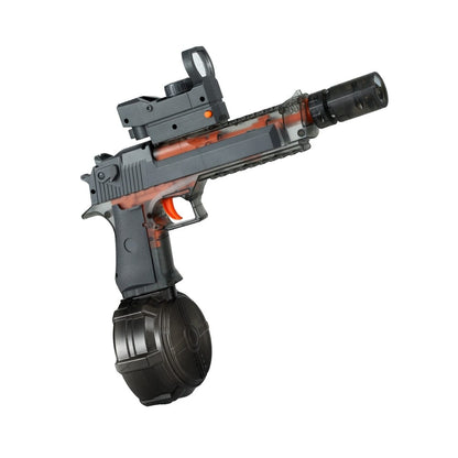 Keezi Baby & Kids > Baby & Kid's Toys > Pretend Play Keezi Kids Adult Electric Water Gun 500ml Water Tank Light Squirt Guns Toys Grey