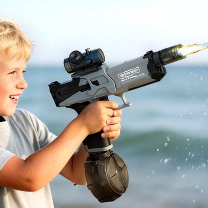 Keezi Baby & Kids > Baby & Kid's Toys > Pretend Play Keezi Kids Adult Electric Water Gun 500ml Water Tank Light Squirt Guns Toys