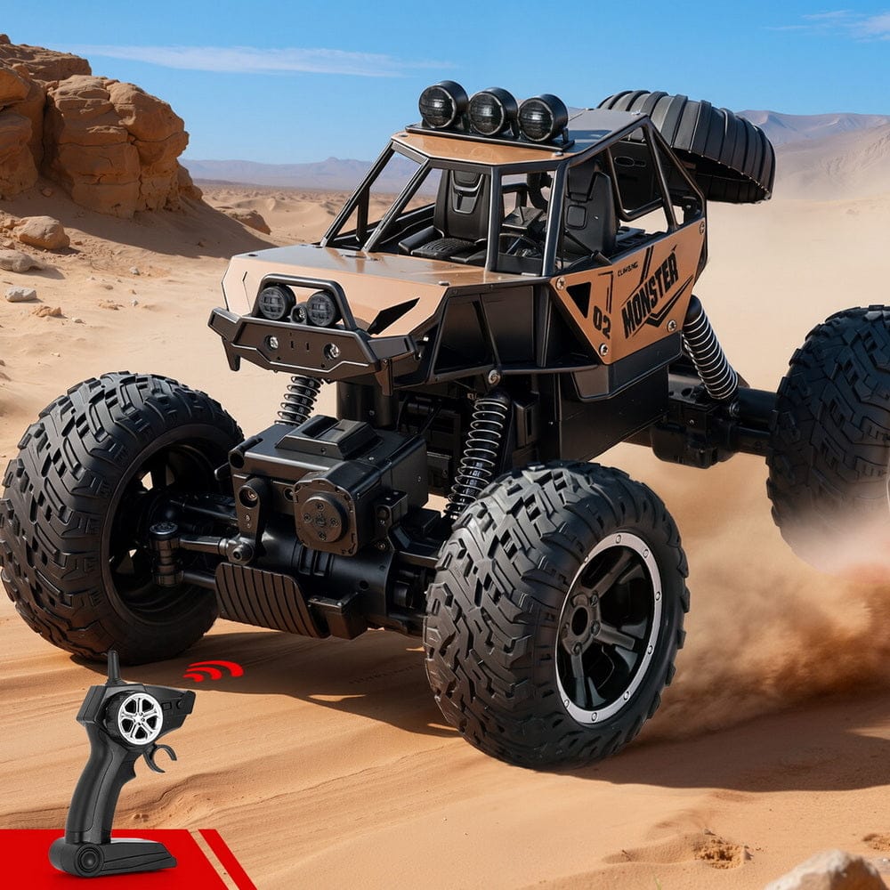 Keezi Baby & Kids > Baby & Kid's Toys > Pretend Play Keezi Kids Remote Control Car 5KM/H Off-Road Truck Electric Vehicle Outdoor Toys
