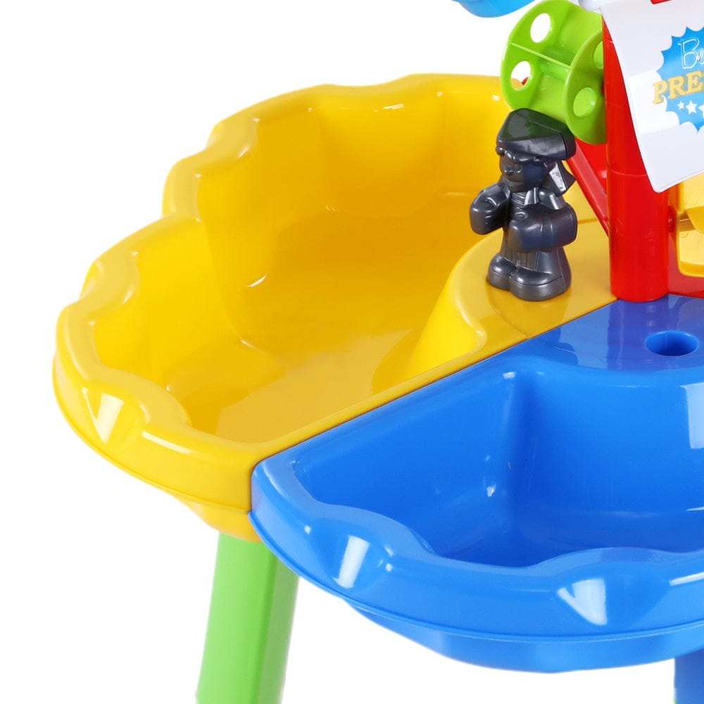 Keezi Baby & Kids > Baby & Kid's Toys > Pretend Play Keezi Kids Sandpit Pretend Play Set Outdoor Sand Water Table Beach Toy