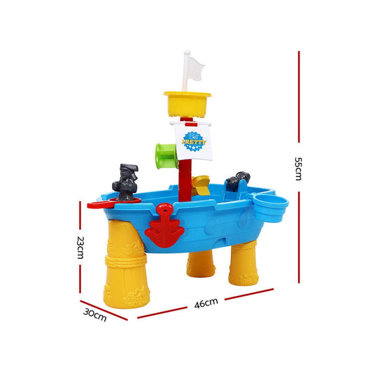 Keezi Baby & Kids > Baby & Kid's Toys > Pretend Play Keezi Kids Sandpit Pretend Play Set Outdoor Toys Water Table Activity Play Set