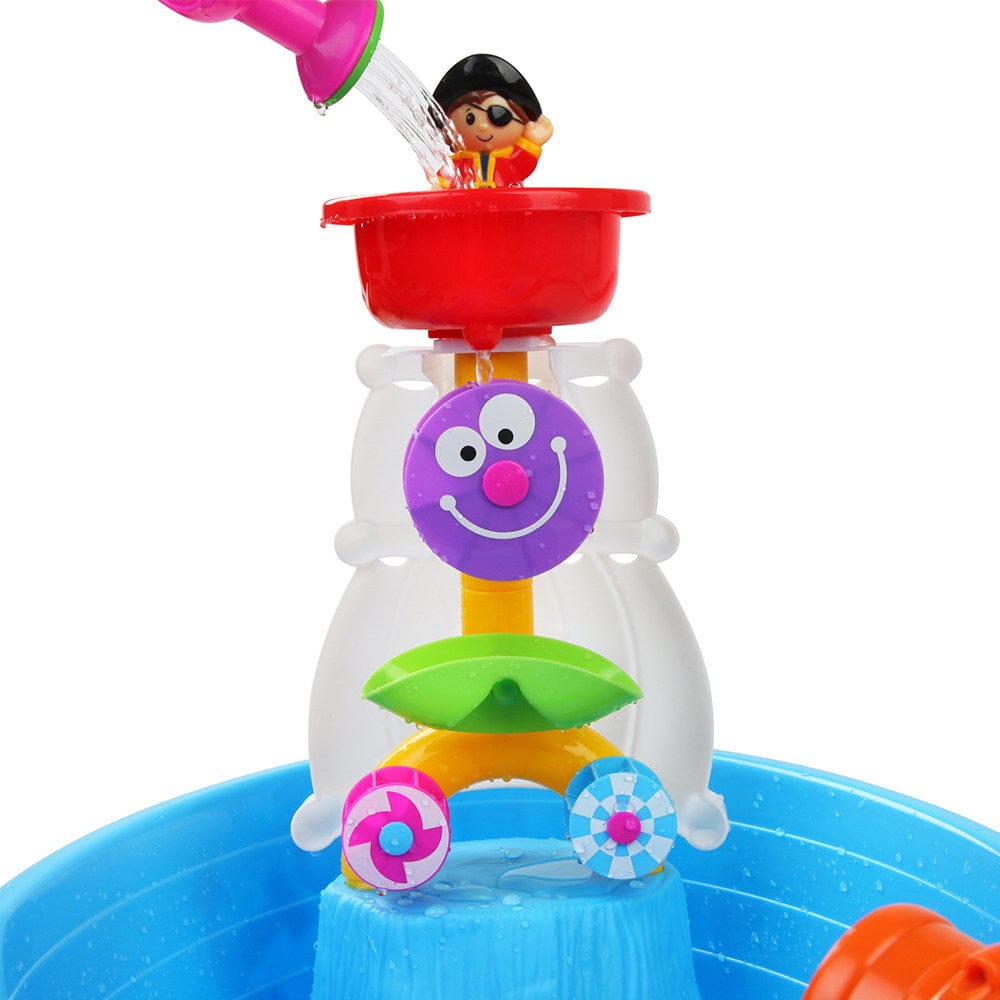 Keezi Baby & Kids > Baby & Kid's Toys > Pretend Play Keezi Kids Sandpit Pretend Play Set Sand Water Table Outdoor Beach Toy Children