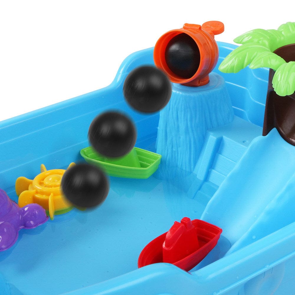 Keezi Baby & Kids > Baby & Kid's Toys > Pretend Play Keezi Kids Sandpit Pretend Play Set Sand Water Table Outdoor Beach Toy Children
