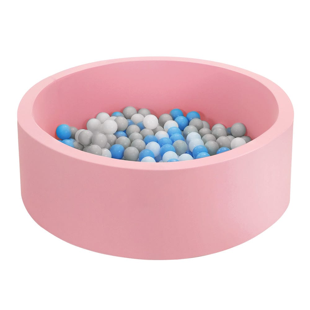 Keezi Baby & Kids > Gates & Playpens > Ball Pits & Play Pens Keezi Kids Ball Pit 90x30cm Ocean Foam Play Pool Barrier Toys Children Pink