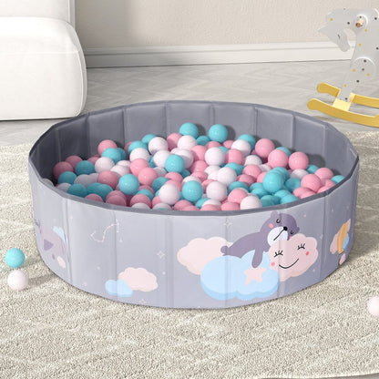 Keezi Baby & Kids > Kid's Furniture > Toy Boxes Keezi Kids Ball Pool Pit Toddler Ocean Play Foldable Child Playhouse Storage Bag