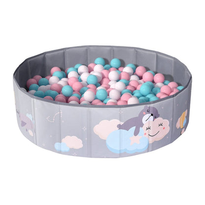 Keezi Baby & Kids > Kid's Furniture > Toy Boxes Keezi Kids Ball Pool Pit Toddler Ocean Play Foldable Child Playhouse Storage Bag